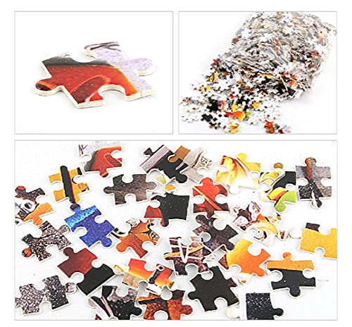 CHIGUANG Puzzle 1000 Piezas, Rompecabezas Impossible para Toda la Familia, Colorido, Rompecabezas para Adultos a Partir de 14 años