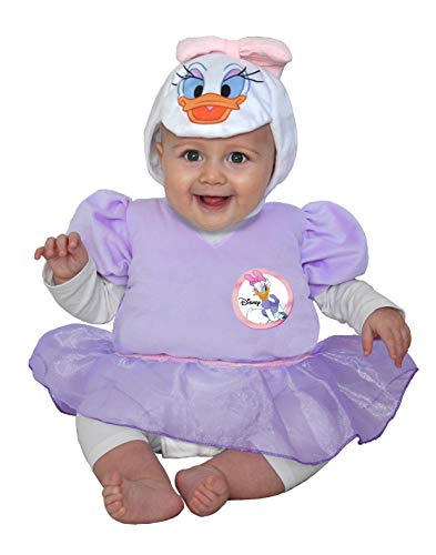 Ciao 11261.6-12 Donald Duck Daisy Duck - Disfraz para Bebé (Talla 6-12 Meses), Color