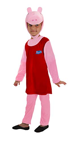 Ciao 11290.2-3 Disfraz de Peppa Pig Disfraz de Chica Original (Talla 2-3 Años)