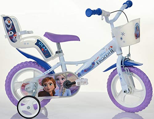 Cicli Puzone Bicicleta 12 Frozen Dino Bikes Art. 124RL-FZ3 Modelo Nuevo