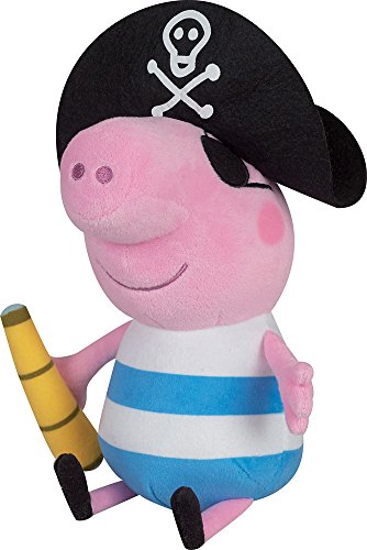 Cijep Jemini - 022994 - Peppa Pig – Peluche de George Pirata (+/-30 cm)