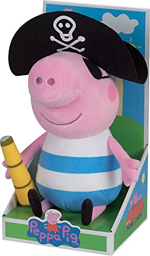 Cijep Jemini - 022994 - Peppa Pig – Peluche de George Pirata (+/-30 cm)