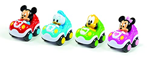 Clementoni 17166 Disney - Coche con Tirador de Espalda (Unidad única), Modelo Aleatorio