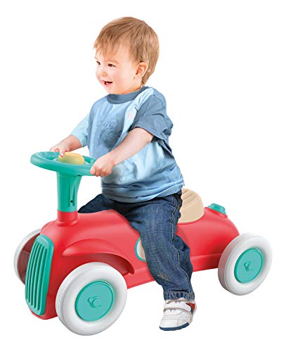 Clementoni-17308 - Mi Primer Coche - Juguete bebé sostenible a partir de 12 meses