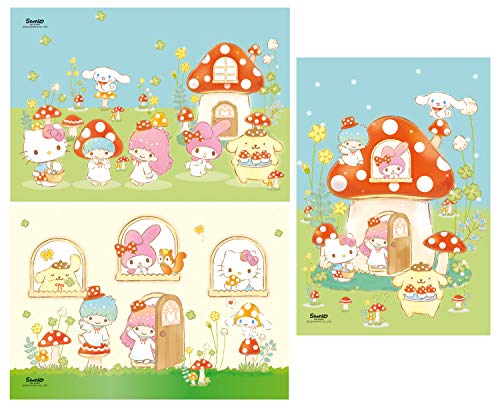 Clementoni 3 Puzzles 48 Piezas Hello Kitty, Multicolor (25246.6)