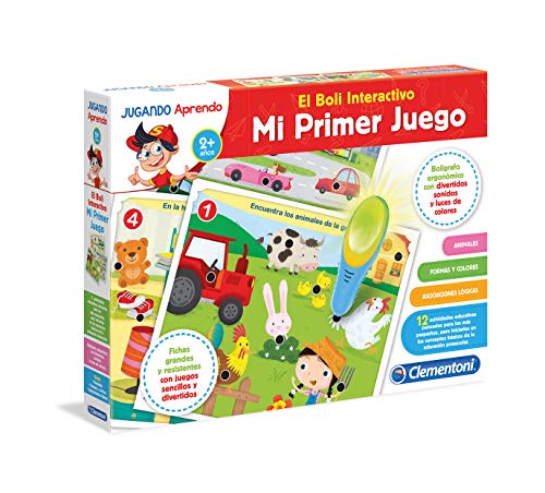 Clementoni-55224 - Boli Interactivo Mi Primer Juego - juego educativo con boli electrónico a partir de 2 años