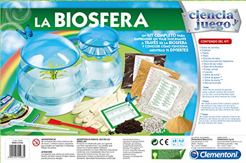 Clementoni-55283 - La Biosfera - juego científico a partir de 8 años