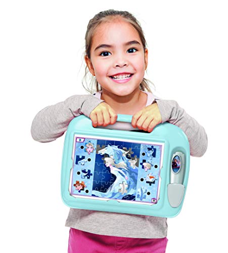 Clementoni-55329 - Maletin Educativo Frozen 2 - juego educativo a partir de 3 años