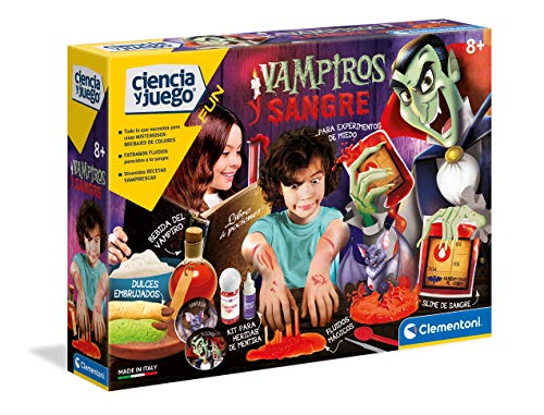 Clementoni-55419 - Vampiros y Sangre - juego científico a partir de 8 años