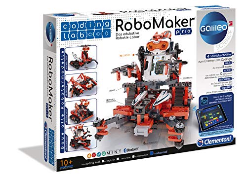 Clementoni 61757 - RoboMaker, aprobado por el museo de la ciencia, versión Alemán