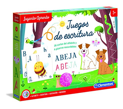 Clementoni-65599 - Juegos de Escritura - juego educativo a partir de 5 años