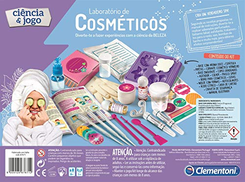 Clementoni 67671 - Laboratório De Cosméticos [Versión Portuguesa]