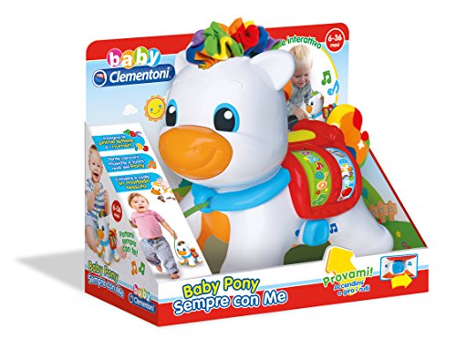 Clementoni-Baby Pony Siempre con Me, Individual, Multicolor, 3 (17188)