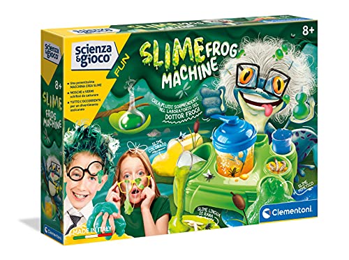 Clementoni - Ciencia y Gioco-Slime Machine, multicolor, 19114 , color/modelo surtido