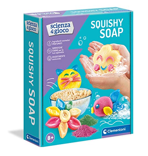 Clementoni- Ciencia y Juego – Squishy Soap, Multicolor (19146)