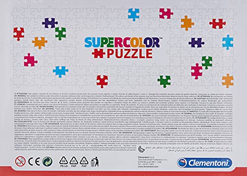 Clementoni-Clementoni-27109-Supercolor-Unicorno Brilliant-104 Puzzle 104 Piezas Unicornios, Multicolor (27109.2)