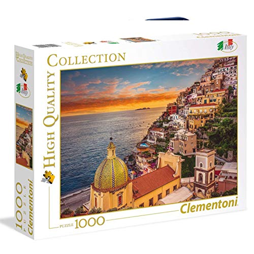 Clementoni Collection-Positano Puzzle, 1000 Piezas, Multicolor (39451)