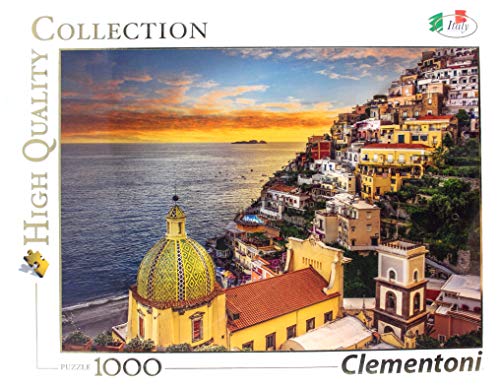 Clementoni Collection-Positano Puzzle, 1000 Piezas, Multicolor (39451)