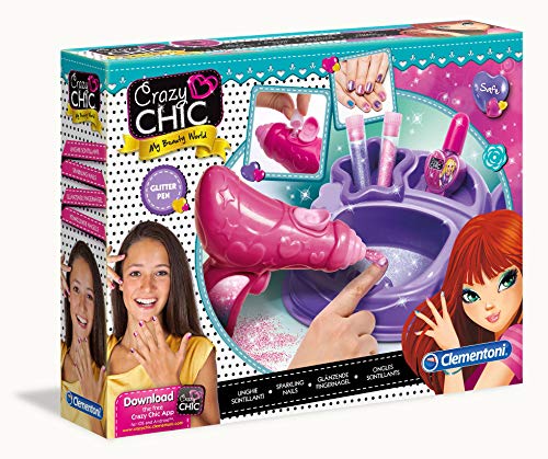 Clementoni- Crazy Chic Juego de Maquillaje, Multicolor (15179)