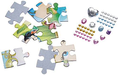 Clementoni Disney Puzzle 104 Piezas con Joyas Princess, Multicolor, única (20147.1)