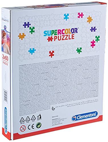 Clementoni- Disney Puzzles 60 Piezas Frozen 2 (21609.3)