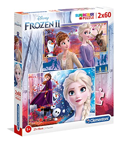 Clementoni- Disney Puzzles 60 Piezas Frozen 2 (21609.3)