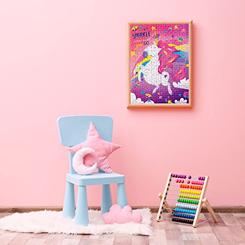 Clementoni- Fantastic Animals Puzzle Unicornio con 500 Piezas, Multicolor (35066.7)