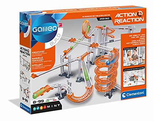 Clementoni- Galileo Action & Reaction – Speed Race (59235)