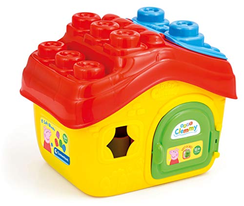 Clementoni Juego bebé construcciones Peppa Pig, Multicolor (17657)