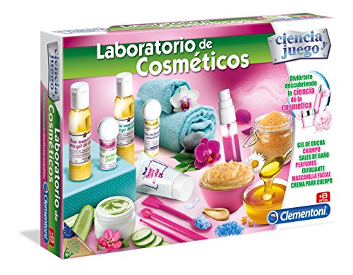 Clementoni- Juego Laboratorio cosméticos+8años 41x28 Kit CREA (55203.0)