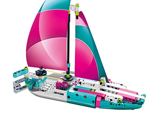 Clementoni- Laboratorio di Meccanica-Yacht a Vela + Motoscafo Juego, Multicolor (19088)