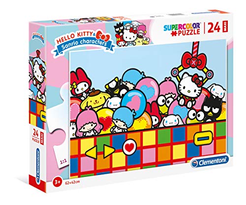 Clementoni Maxi Puzzle 24 Piezas Hello Kitty, Color (24202.3)