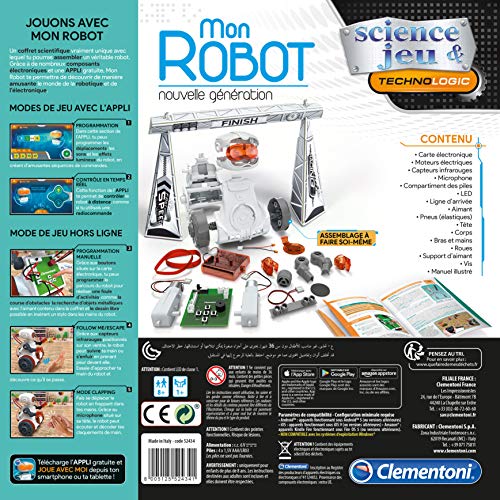 Clementoni-Mon - Robot 2.0, Multicolor