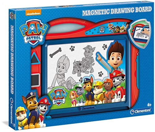 Clementoni Paw Patrol Los Pingüinos De Madagascar Pizarra Magnética, Multicolor (15112.7)