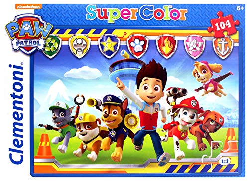 Clementoni Paw Patrol Super Patrulla canina Puzzle, 104 piezas, color/modelo surtido, (27945)