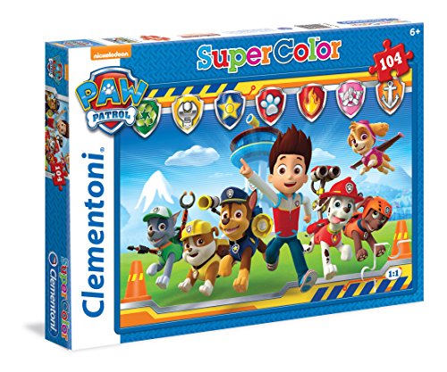 Clementoni Paw Patrol Super Patrulla canina Puzzle, 104 piezas, color/modelo surtido, (27945)