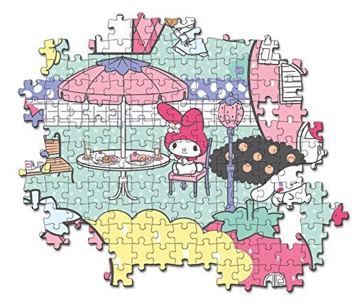 Clementoni- Puzzle 104 Piezas Efecto Diamante Hello Kitty (20172.3)