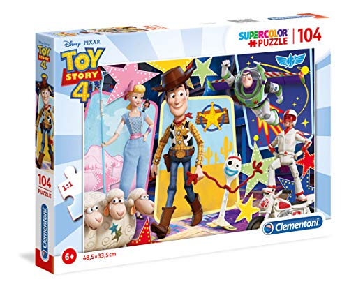 Clementoni Puzzle 104 Piezas Toy Story 4, Multicolor (27129.0)