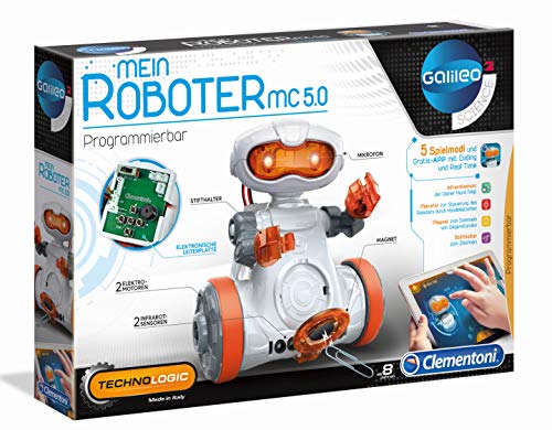 Clementoni- Science Museum Galileo MC 5.0-Robot programable para niños a Partir de 8 años (59158)