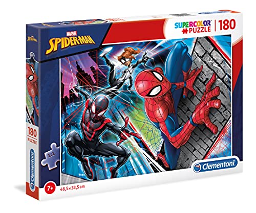 Clementoni Spider-Man Puzzle, 180 Piezas, Multicolor (29293)