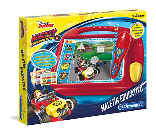 Clementoni Superpilotos Mickey and The Roadster Racers Juego Educativo para Niños, Multicolor (55223)