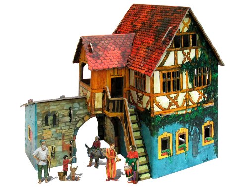 CLEVER PAPER- Puzzles 3D Casa de Pescadores (14284)