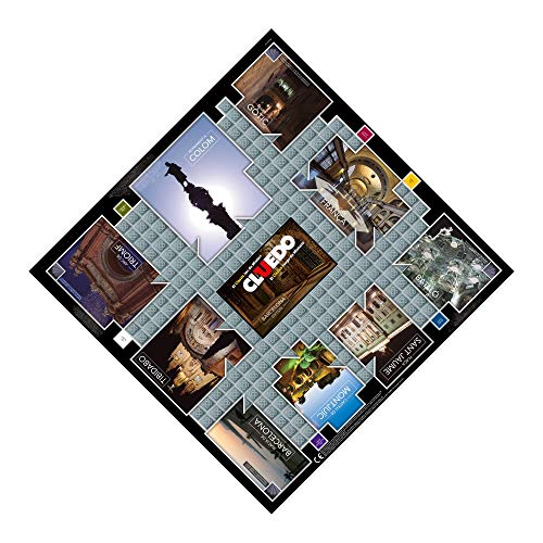 Cluedo de Barcelona - Juego de Mesa de Misterio de Winning Moves - Resuelve el Enigma en la Ciudad de Barcelona - Versión Bilingüe en Castellano y Catalán