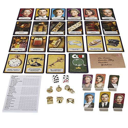 Cluedo Downton Abbey Edition - Juego de Mesa [en Idioma inglés]