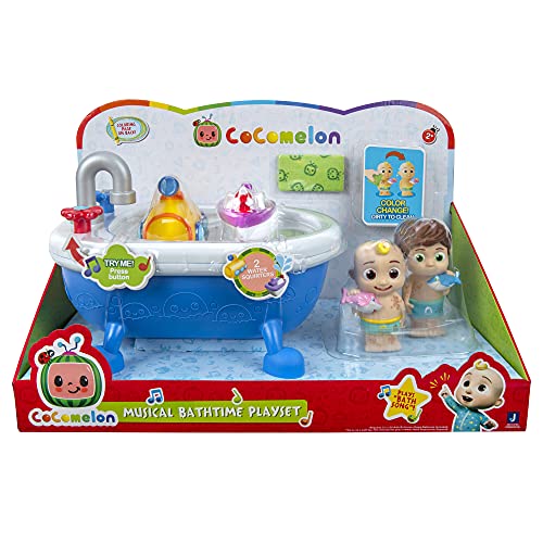 CoComelon Bathtub Playset Juego de baño, Multicolor (Jazwares, LLC CMW0028)