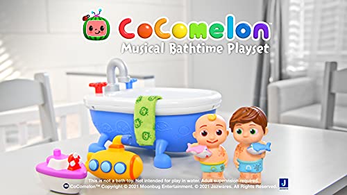 CoComelon Bathtub Playset Juego de baño, Multicolor (Jazwares, LLC CMW0028)