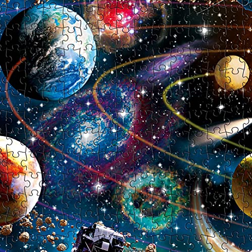 CofunKool Jigsaw Puzzles Planetas Espaciales 1000 Piezas Puzzle para Adultos, 70 x 50 cm