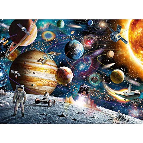 CofunKool Jigsaw Puzzles Planetas Espaciales 1000 Piezas Puzzle para Adultos, 70 x 50 cm