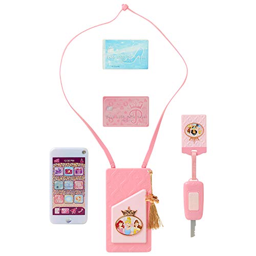 Colección Disney Princess Style: Set teléfono móvil con sonidos y luces con bolso portamovil y otros accesorios