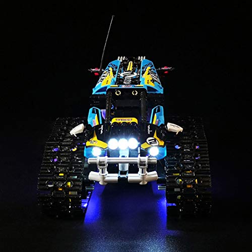 ColiCor Conjunto de Luces Lluminación para Lego 42095 Technic Vehículo Acrobático a Control Remoto, Kit de luz LED Compatible con Lego 42095